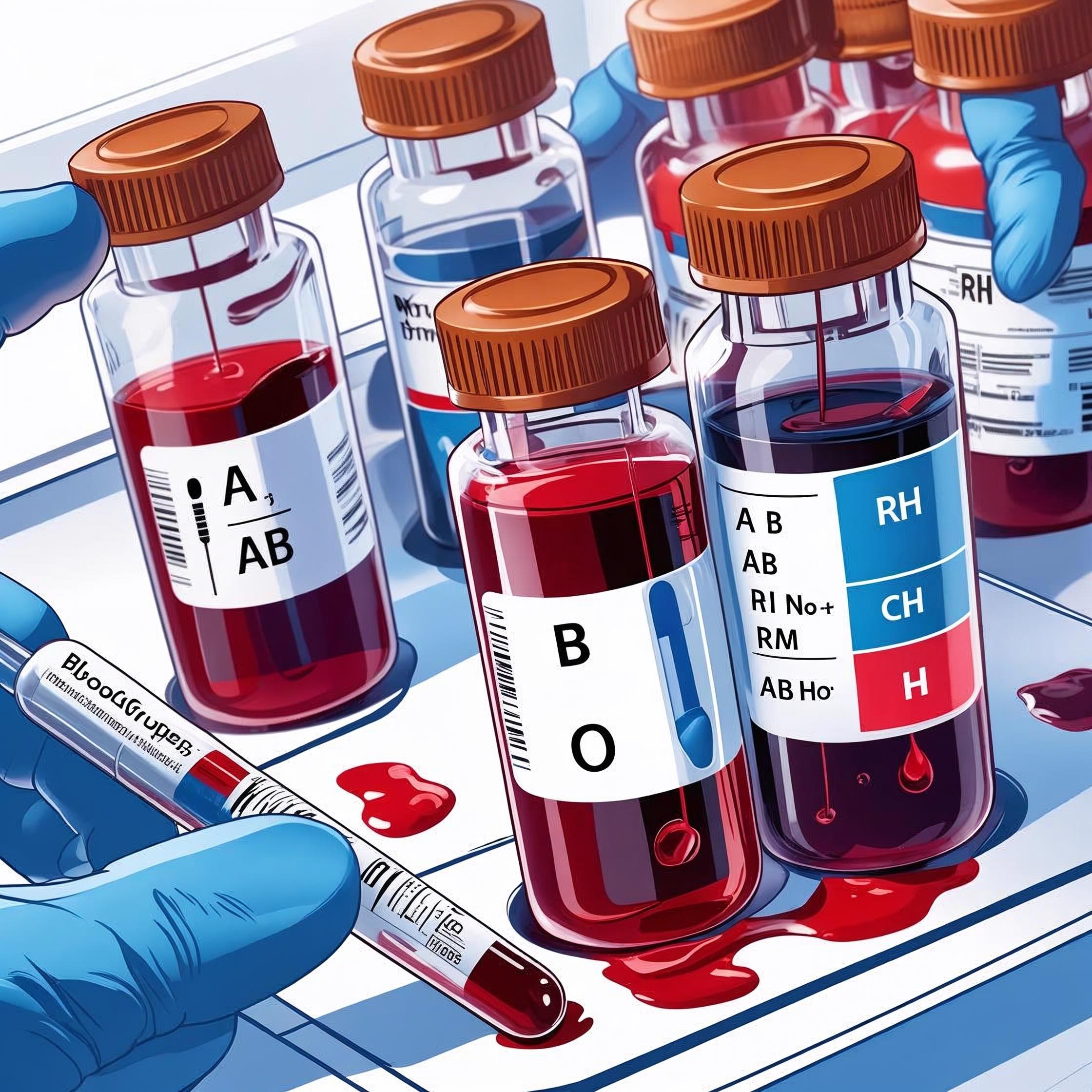 BLOOD GROUPING AND RH TYPING